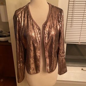 Gold Sequin Jacket
